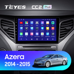 Teyes CC2 Plus 9" для Hyundai Azera 2014-2015