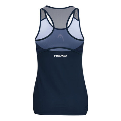 Женская теннисная майка HEAD Play Tech Tank Top Women - Light Blue, White