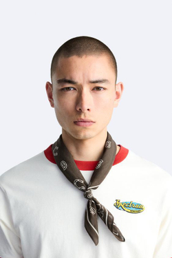 ZARA БАНДАНА С ПРИНТОМ ПЕЙСЛИ, КОРИЧНЕВЫЙ