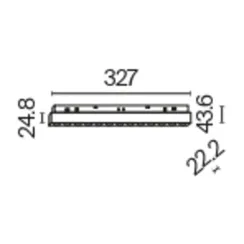 Трековый светильник Точки / Points Exility 2700-6000K 18Вт 36° Dim Dali1 Technical tr031-4-18wtw-dd-b