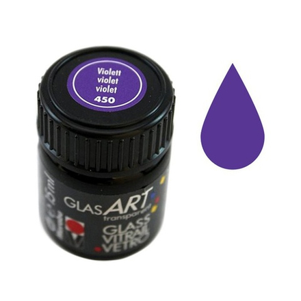 Marabu Витражный лак GlasArt, 15 мл, фиолетовый
