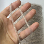 LUCKY - Industria Italiana Filati; 46% меринос, 17% альпака, 37% люрекс; 300м/100гр; col. 2776, цвет: бежевая нить золотой люрекс