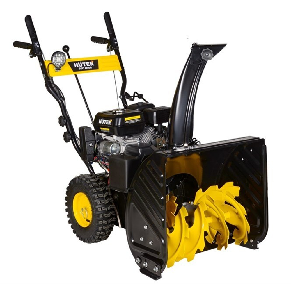 Снегоуборщик Huter SGC 4800B, бензиновый, 7л.с., самоходный