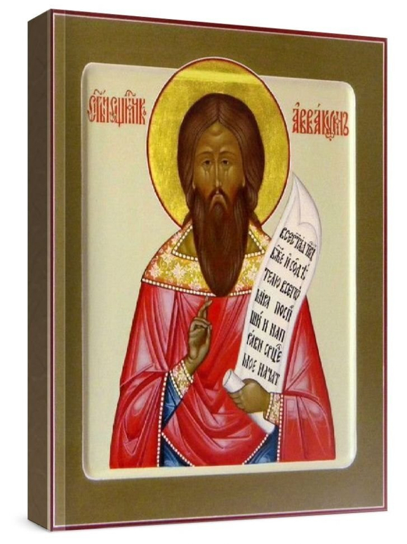 Аввакум, протопоп (рукописная икона)