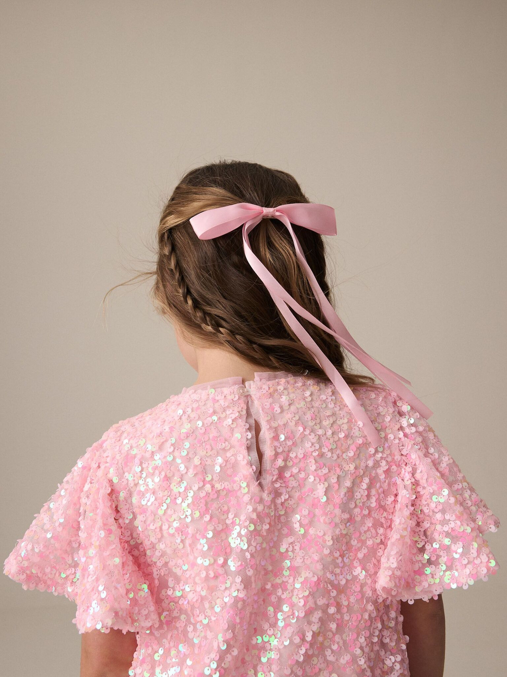 Платье для девочки Next E57-551, Розовый