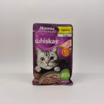 Соус с курицей, 75г корм для кошек влажный Whiskas