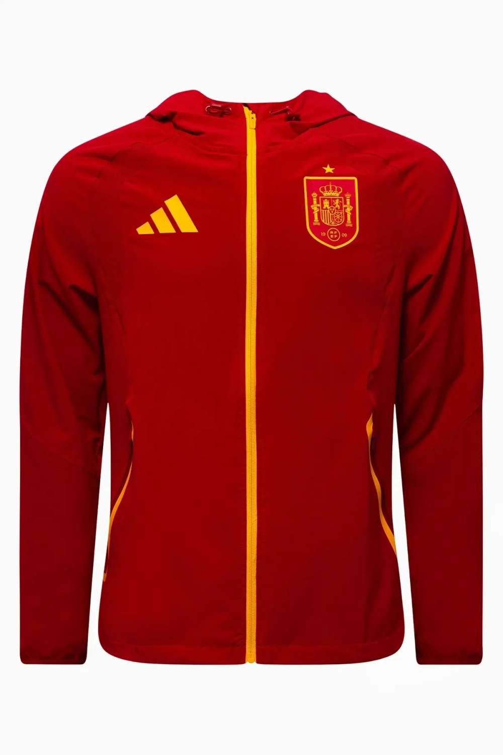 Ветровка adidas Spain 2026 Tiro Travel Full-Zip - красный