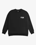 Толстовка Hardlunch F&K черная