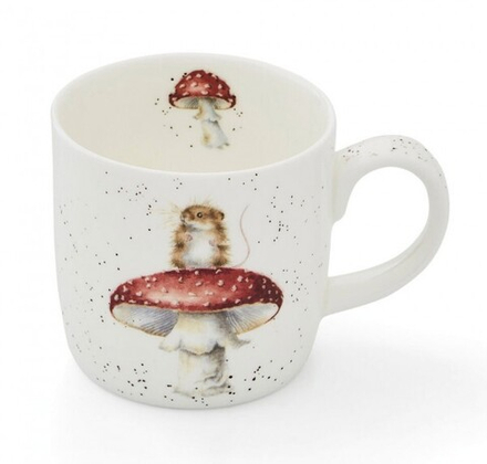 Кружка "Мышка на мухоморе" Wrendale Designs, 0,31 л