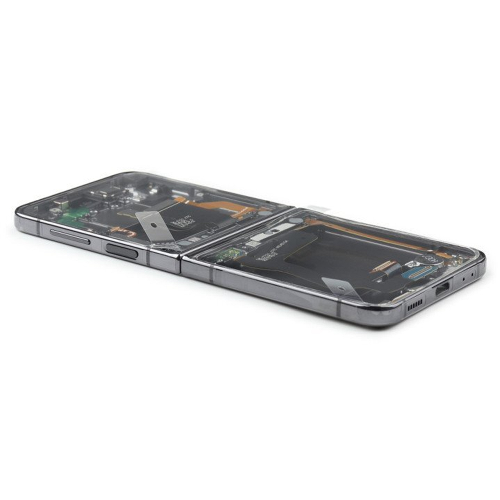 Samsung Galaxy Z Flip 4 (F721B) - Дисплейный модуль в сборе с тачскрином (в рамке) (ORIG-SP)