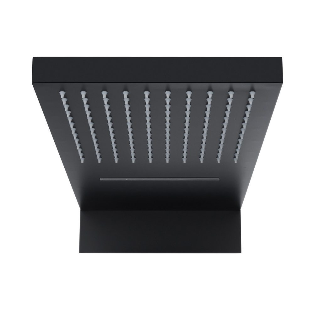 Душевая система Black&White Universe с термостатом, черная матовая (UK8330B)