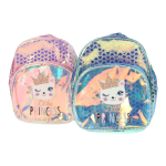 Рюкзак детский, ПВХ, 23*18, 5см, 1отделение, 1карман, 3цвета микс