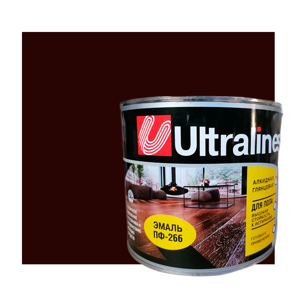 Эмаль ПФ-115 "ULTRA LINES" ШОКОЛАДНАЯ 2,6кг