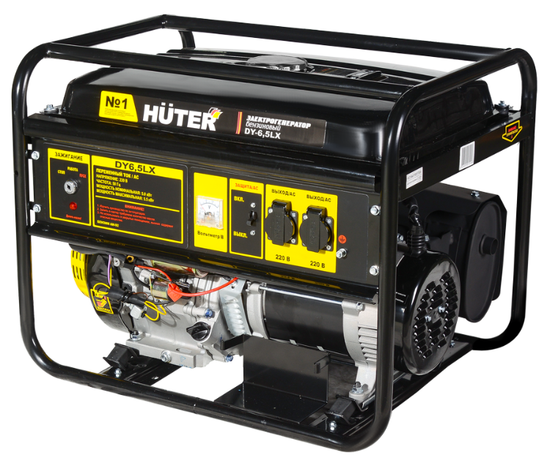 Бензиновый генератор HUTER DY6,5LX