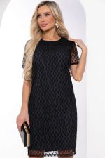 Платье "Паола" (черное) П8345 LT Collection (Акция)