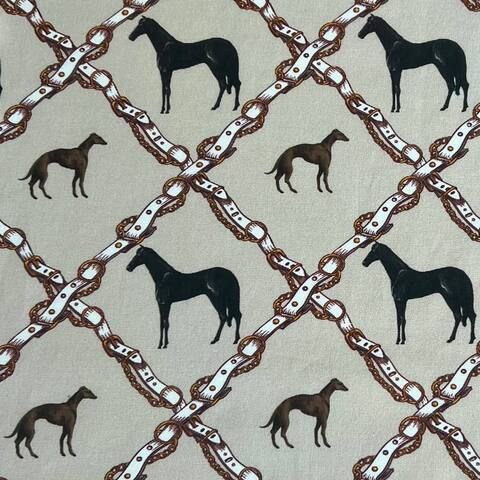 ЛОШАДЬ И ГОНЧАЯ, 100% хлопок