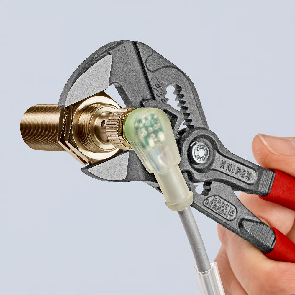 Клещи переставные-гаечный ключ KNIPEX 8601180SB