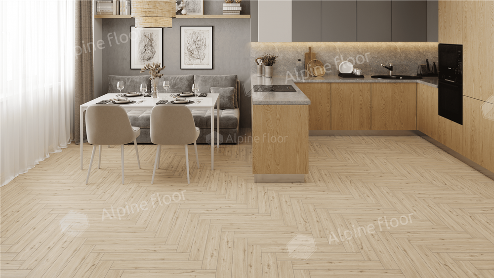 Ламинат Alpine Floor Herringbone 8 Дуб Лион LF102-01