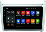 Магнитола для Volkswagen Polo 2009-2020 (черный/серебро) - Roximo RX-3707 Android 13, ТОП процессор, 8/128, SIM-слот