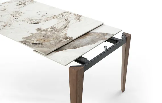 Стол раздвижной Verdo 120-160х80 см, керамика