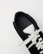 Кеды из натуральной замши черный