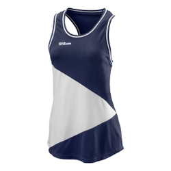 Женская теннисная майка Wilson Team II Tank Top Women - Dark Blue, White