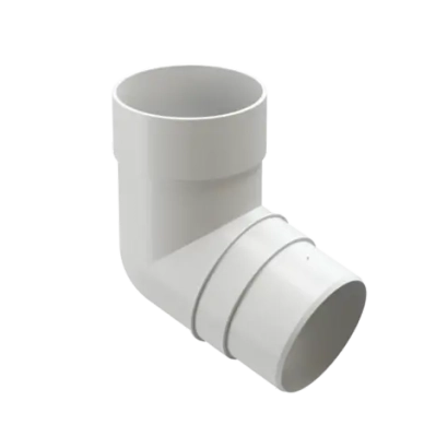 Колено 72˚ для водосточной трубы Premium, Пломбир Döcke (Деке)