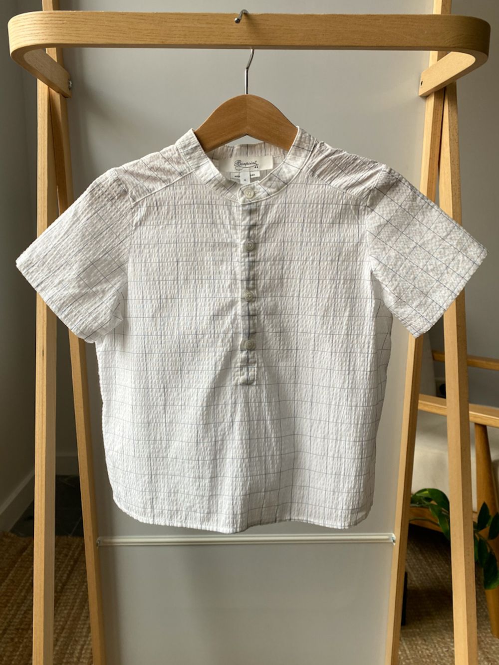 Хлопковая рубашка Bonpoint, 110