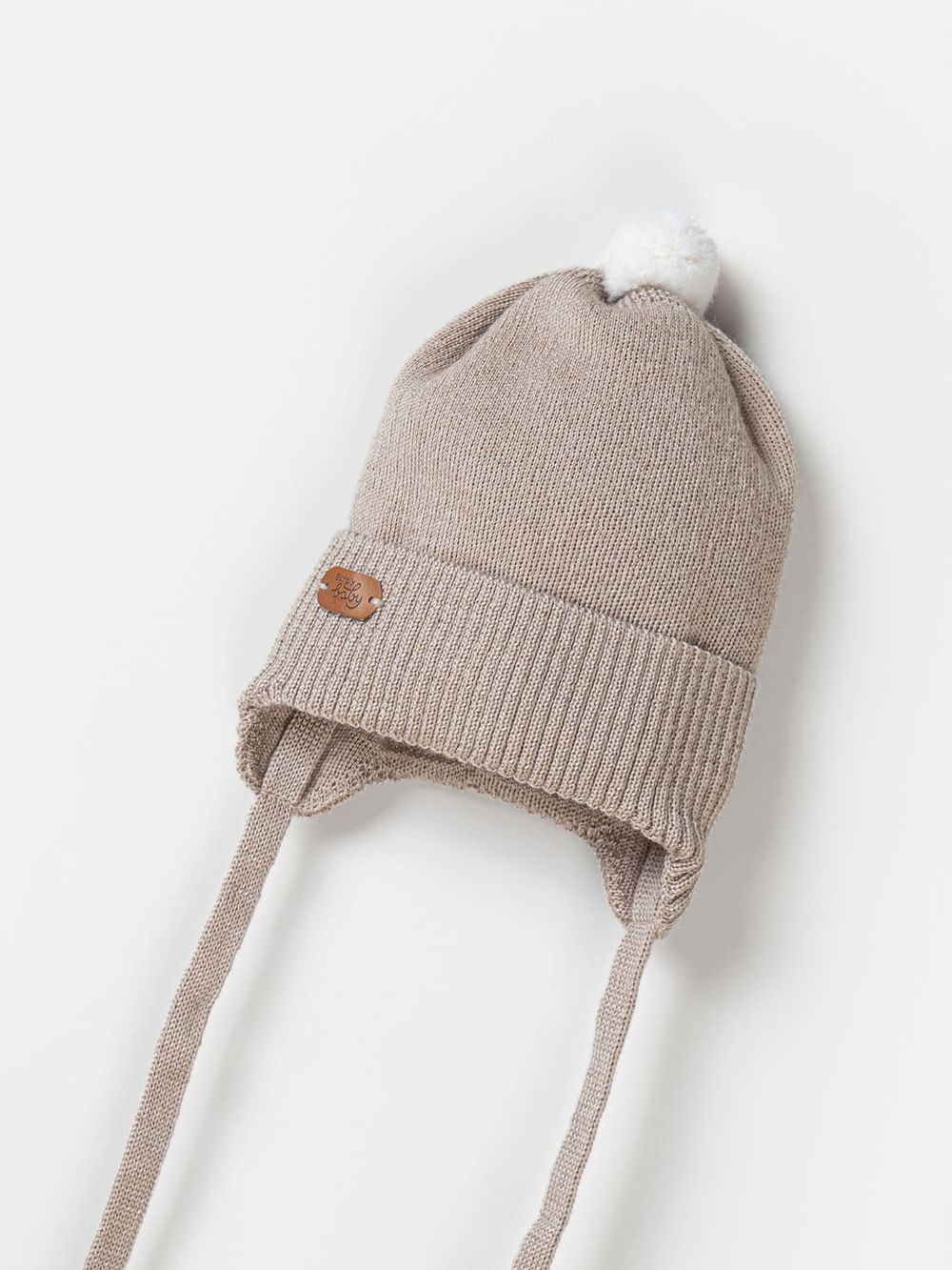 Шапка из смесовой шерсти "Нюд" 0+