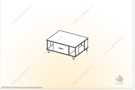 Стол журнальный Крафт СТ