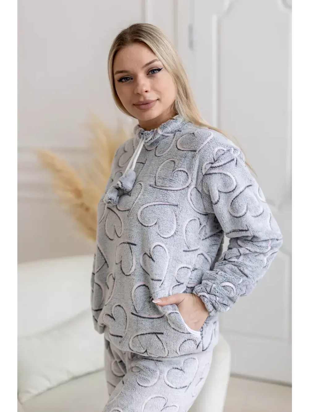Пижама домашняя теплая