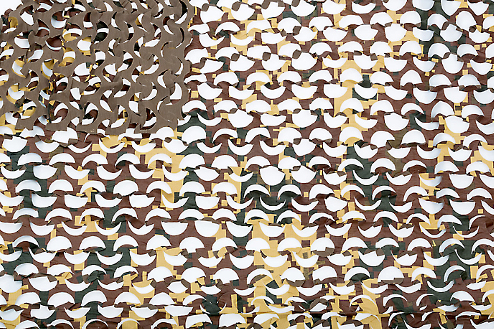 Маскировочная сеть Нитекс Пейзаж Утка 3D (зеленый, коричневый, жёлтый) 2,4х1,5м ПУ-1 12719