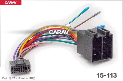 ISO-ANDroid 9" / 10.1" Универсальные головные устройства 16-pin (22x10mm) CARAV 15-113