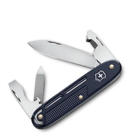 Нож Victorinox 0.8216.22 Synergy Alox с клинком из стали 1.4110, рукоять Оксидированный алюминиевый сплав Alox (Aluminium Oxide)