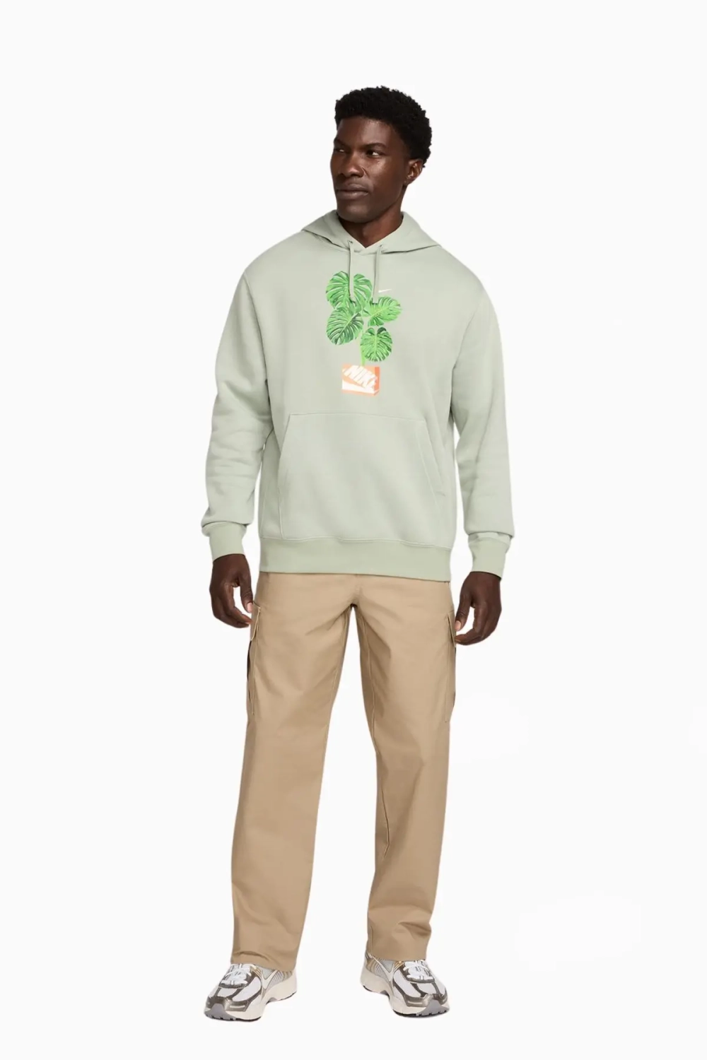 Кофта Nike Club - зеленый