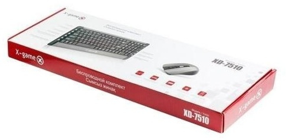 Клавиатура X-Game XD-7510OGB черный