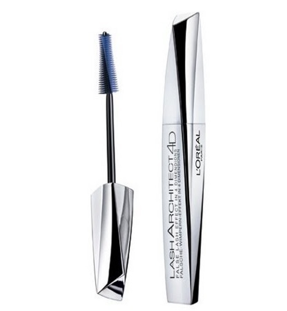 L'Oreal Paris Тушь для ресниц 4D Lash Architect, эффект накладных ресниц, Черный