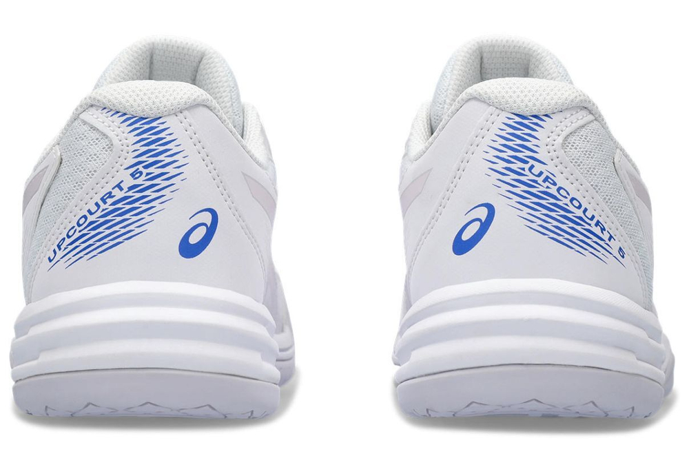 Женские кроссовки для бадминтона/сквоша Asics Upcourt 5 - white/cosmos