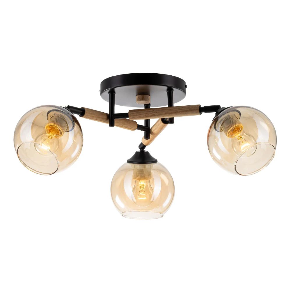 Citilux TIKA CL133131 Люстра поворотная Чёрная