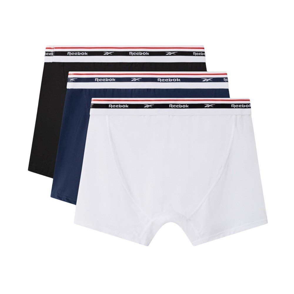 Мужское спортивное белье Reebok Finlo 3-Pack Boxers Mix Multicolor