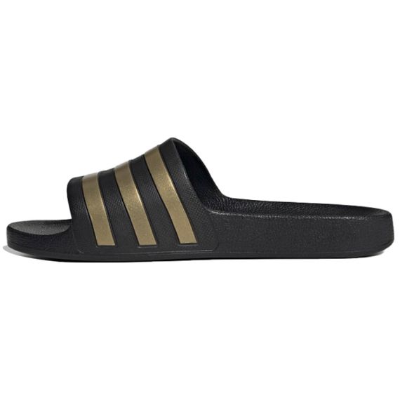 Adidas Adilette Aqua 'Black Gold'