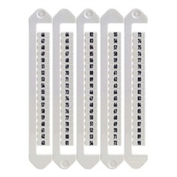 Маркировка для клемм, ширина 5 мм, от 91 до 135, вертикалная ориентация