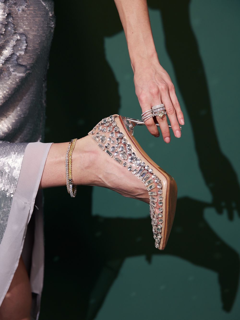 ЮБКА В ПАЙЕТКАХ SILVER