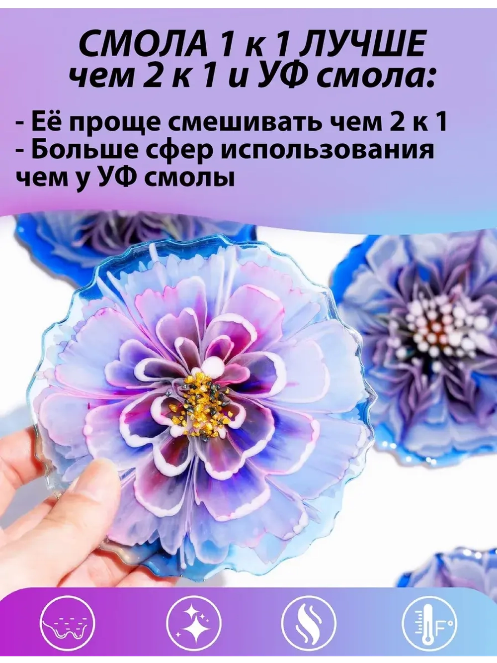 Набор для творчества с эпоксидной смолой