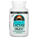 Source Naturals, Lactase Digest, 180 капсул