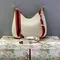 Большая сумка через плечо Gucci Attache белый