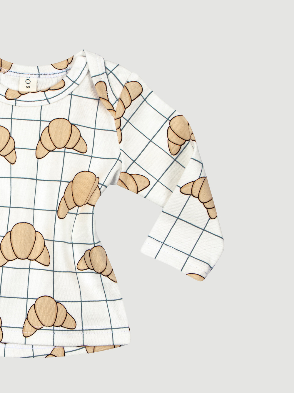 Футболка с длинным рукавом Mjölk Круассаны