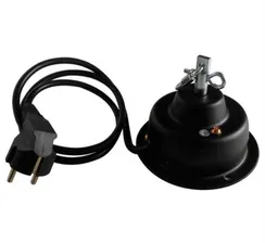 SHOWLIGHT M-40 Mirrorball Motor & plug, мотор для шара до 40см с кабелем и карабином, макс. нагруз,