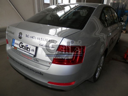 Фаркоп оцинкованный Galia S105C для Skoda Octavia седан/универсал 2013-(паспорт и сертификат в комплекте)(без электрики)