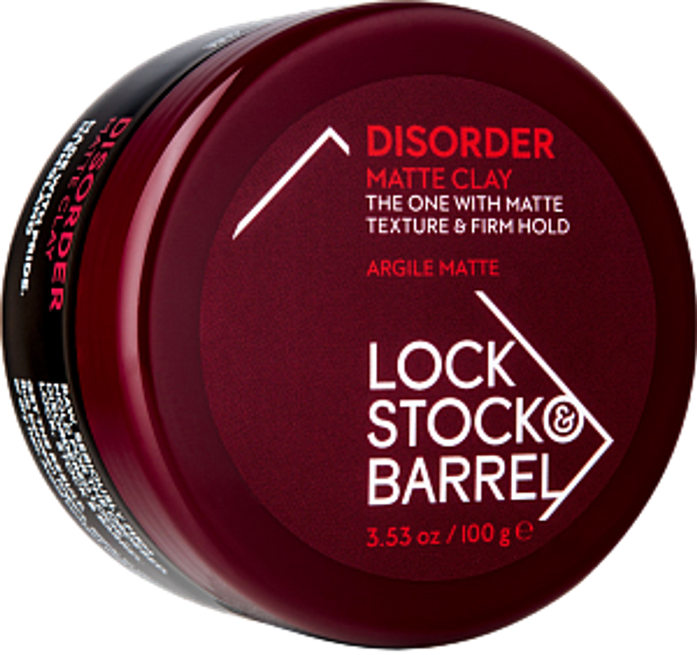 Lock Stock & Barrel Disorder Ultra Matte Clay - Ультра- матовая глина для скульптурирования, 100 гр